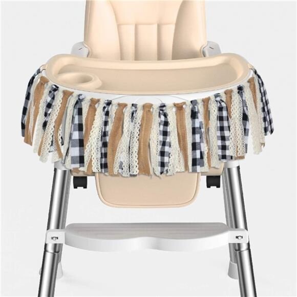 Buffalo Check Plaid Banner Black and White Gingham Spring Summer Fall Winter - Picture 5 of 6